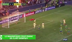 Zap Foot du 24 février: le coup franc de Clint Dempsey, le tifo impressionnant de la Juventus, un jeune du Real marque un but à la Zizou etc.
