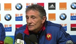XV de France - Novès : "Sur le terrain, il n'y a que 15 mecs en face"