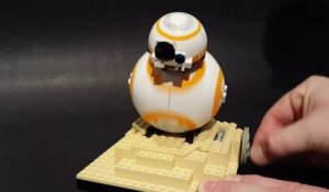 Construisez votre Droide BB-8 en Lego qui roule!!! Meilleur jouet Star Wars!