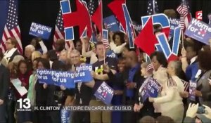 Présidentielle américaine : Hillary Clinton remporte la Caroline du Sud