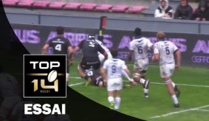 TOP 14 – Toulouse – Montpellier : 29-31 –  Essai 2 Timoci NAGUSA (MON) – J16 – saison 2015-2016