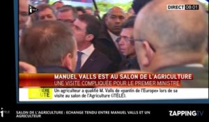 Salon de l'Agriculture : Echange tendu entre Manuel Valls et un agriculteur (vidéo)
