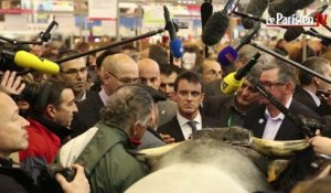 Salon de l’Agriculture : Valls moins chahuté que Hollande