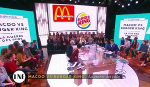 McDonald's vs Burger King : la guerre des pubs - La Nouvelle Edition - 01/03/16 - CANAL +