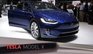 Tesla Model X en direct du salon de Genève 2016