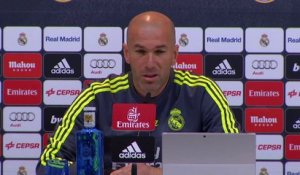 27e j. - Zidane : "Se rapprocher de la 1ere place"