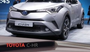 Toyota C-HR en direct du salon de Genève 2016