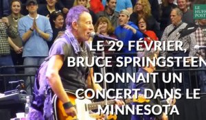 Bruce Springsteen danse avec une fan nonagénaire sur scène