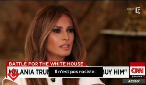 La femme de Donald Trump assure qu'il "n'est pas raciste"