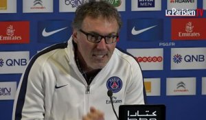 Avant le match PSG-Montpellier, Blanc refuse d'évoquer Chelsea