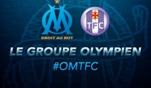 OM-Toulouse : les 19 Olympiens