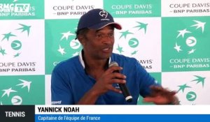 Coupe Davis : Noah a "le blues"