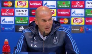 8es - Zidane : "Je ne suis pas inquiet"