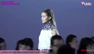 Exclu Vidéo : 3 heures avec Gigi Hadid pendant la fashion week à Paris !