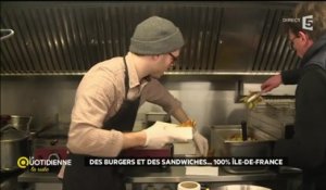 Des burgers et des sandwichs 100% île de France
