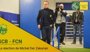 SCB-FCN : la réaction de Michel Der Zakarian