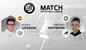 eSport - E-Football League : le résumé du match entre Alexis Lefebvre et Vincent Hoffmann