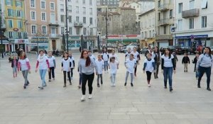 Annonay : une flash mob pour la Journée des droits des femmes
