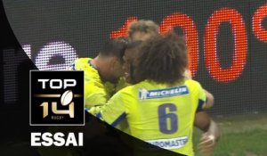 TOP 14 – Clermont - Brive : 25-6 – Essai Alivereti RAKA (CLE) – J18 – saison 2015-2016