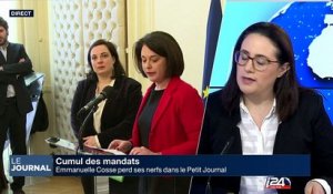 Rubrique Politique : Emmanuelle Cosse perd ses nerfs dans le Petit Journal
