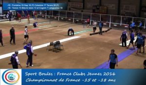 Tour de courses, demi-finales -15 et -18 ans, France Clubs Jeunes, Eybens 2016