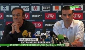 La conférence de presse d'Ulrich Ramé et Jean-Louis Triaud [Audio]