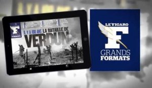 Le Figaro raconte Verdun dans sa nouvelle application iPad