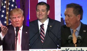 Ted Cruz et John Kasik sont les seuls adversaires de Donald Trump après le Super Tuesday