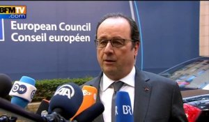 Accord UE-Turquie : "Je n’accepterai un accord que s’il est global" prévient François Hollande