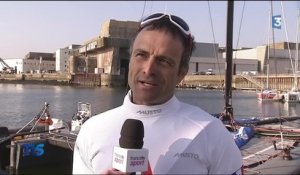 VIDEO. Franck Cammas déjà de retour en mer