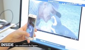 Au plus près de l'info sur le Snapchat du Figaro