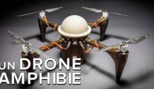 Ce drone est autant à l’aise dans les airs que sous l’eau