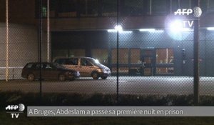A Bruges, Abdeslam sa première nuit en prison