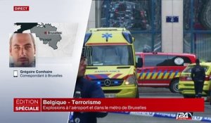 "Il y aurait eu une cinquième nouvelle explosion au coeur de Bruxelles", Grégoire Comhaire