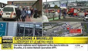 Explosions à Bruxelles: Des chaînes info ont diffusé des images d'une caméra de vidéosurveillance tournées en 2011 - Reg
