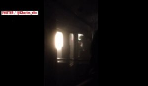 Attaques à Bruxelles : des passagers filment leur évacuation du métro