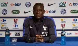 Bleus - Kanté : "On ne peut être qu'admiratif de Deschamps"