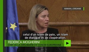 Attentats à Bruxelles: Federica Mogherini, chef de la diplomatie européenne, craque en pleine conférence