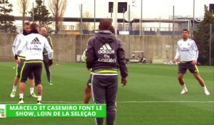 Zap foot du 23 mars: Marcelo et Casemiro s'éclatent à l'entraînement, Ribéry fait le show, une reprise incroyable au futsal etc.