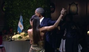 Obama danse le tango à Buenos Aires