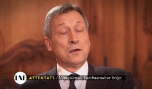 Attentats : L'émotion de l'ambassadeur belge - La Nouvelle Edition du 24/03 - CANAL+