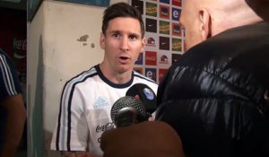 Qualif. CdM 2018 - Messi est satisfait