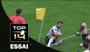 TOP 14 – Agen - Montpellier : 21-45 – Essai Alexis BALES (AGE) – J19 – saison 2015-2016