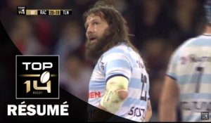 TOP 14 - Résumé Racing 92-Toulon: 20-21 - J19 - Saison 2015/2016