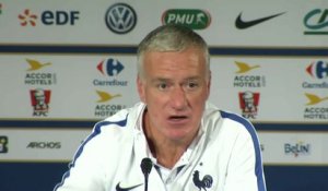 Foot - Bleus : Deschamps «Je n'attends pas de Pogba qu'il marque des buts»