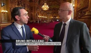 Bruno Retailleau (LR) : "Une demi-réforme (constitutionnelle) ne fait pas une réforme"