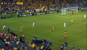Qualif. CdM 2018 - L'Australie marque avec deux ballons sur le terrain
