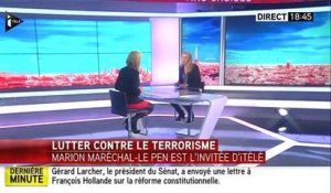 Marion Maréchal Le Pen rétropédale après ses propos polémiques sur les attentats