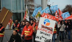 Dunkerque: manifestation contre la loi El Khomri.