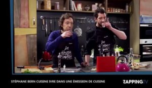 Stéphane Bern complètement ivre dans une émission de cuisine (Vidéo)